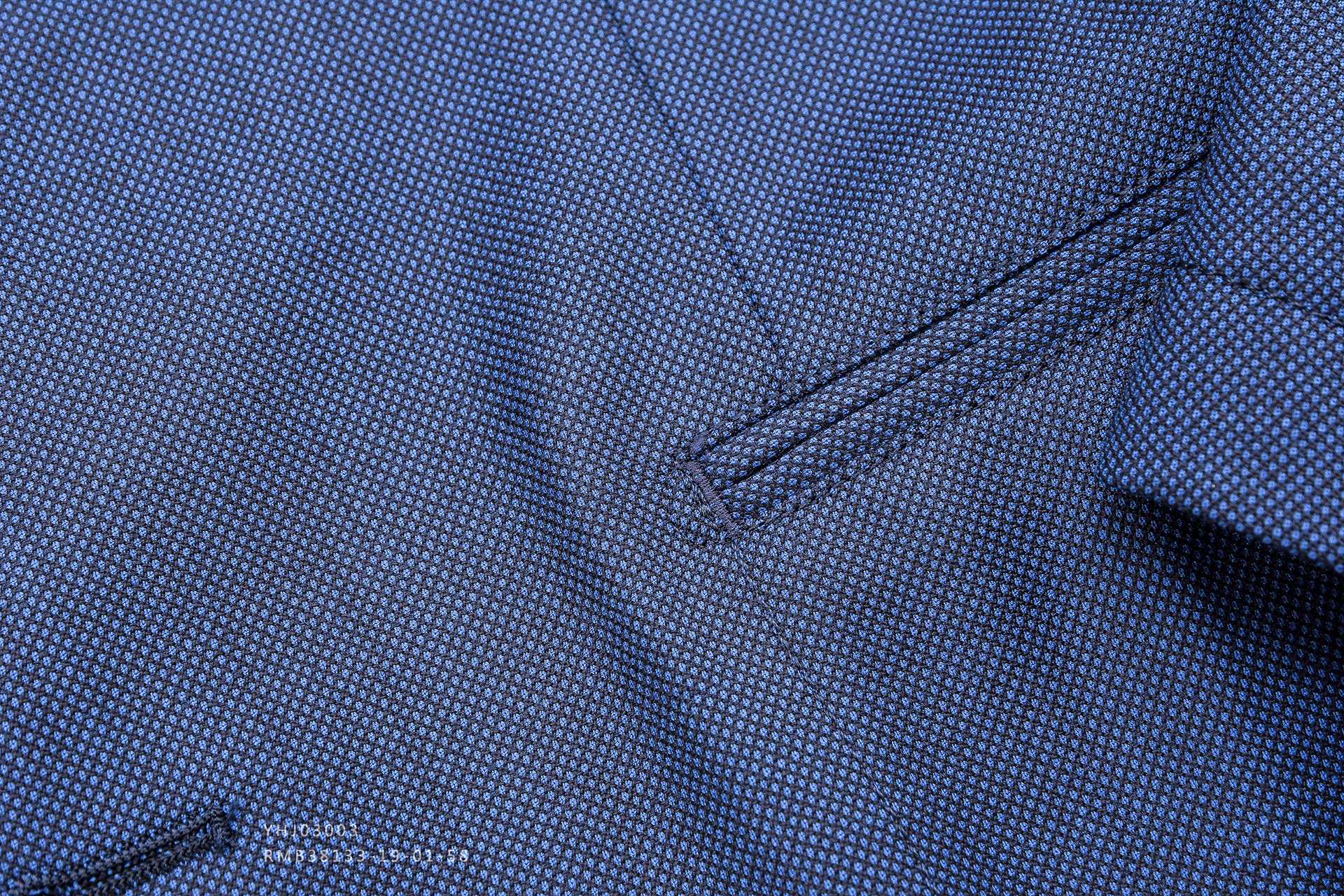 蓝色休闲西服外套